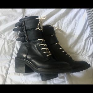 Black Combat Boots